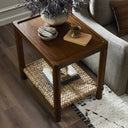 Solara Gabriella End Table - Brown Mindi