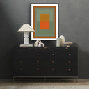 Resonance Q by David Grey - 30X40 Black Maple