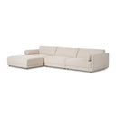 Aurelia Toland 3-Piece Sectional - Sectional Sofa Ottoman