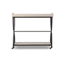 Aveline Six Beers Table - Travertine