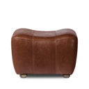 Verano Kylo Ottoman - Dulane Mahogany