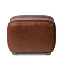 Luxe Kylo Ottoman - Dulane Mahogany