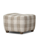 Luxe Kylo Ottoman - Dresden Pebble