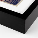 Cobalt Blood by Pepi Sprohge - 48X48 Black Maple