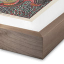 Aurelia Marker 28 - Curtains by Pepi Sprohge - 18X24 Rustic Walnut