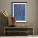 Serene Waters Swimmers by Pepi Sprohge - 30X40 Black Maple