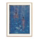 Serene Waters Swimmers by Pepi Sprohge - 24X32 White Oak