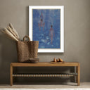 Serene Waters Swimmers by Pepi Sprohge - 30X40 White Maple