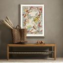 Aetherial The Flight by Pepi Sprohge - 30X40 Rustic Walnut