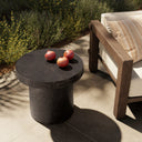 Verano Outdoor End Table - Distressed Bronze