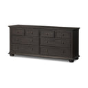 Stratus Wide Dresser - Smoked Black