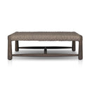 Verano Outdoor Coffee Table - Dark Textured Woven