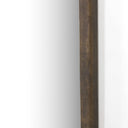 Luxe Living Patz Mantel Mirror - Antiqued Brass Aluminum