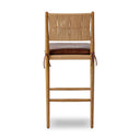 Seraphine Dara Bar Counter Stool - Bar Dulane Mahogany