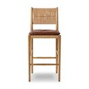 Seraphine Dara Bar Counter Stool - Bar Dulane Mahogany