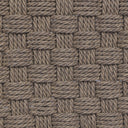 Verano Savio Outdoor Accent Stool - Dark Textured Woven