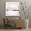 Veridian Collection Landscape 6 by Fox Studios - 40X40 Rustic Walnut