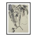 Aurelia Rubbings 5 by Fox Studios - 24X32 Black Maple