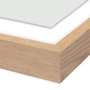 Elysian Monoprint 2 by Fox Studios - 24X32 White Oak Floater