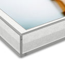 Veridian Collection Landscape 6 by Fox Studios - 32X32 Grey Acrylic Shadow Box