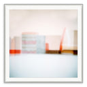 Veridian Collection Landscape 6 by Fox Studios - 40X40 Grey Acrylic Shadow Box