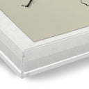 Aurelia Rubbings 5 by Fox Studios - 40X60 Grey Acrylic Shadow Box