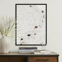 Verity Art - In Flight No 15 by Patricia Vargas - 30X40 Black Maple Floater