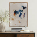 Elysian Unfolding No 3 by Patricia Vargas - 30X40 Rustic Walnut Floater