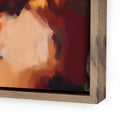 Aurelia Ember by Patricia Vargas - 30X40 Rustic Walnut Floater