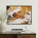 Aetherial Clay by Patricia Vargas - 40X30 Rustic Walnut Floater