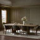 Vesper Dining Table - 118 Grey Reclaimed French Oak