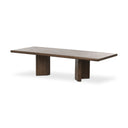 Vesper Dining Table - 118 Grey Reclaimed French Oak