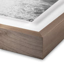 Verve Art EscapeBig Sur Ca by Wesley and Emma Teague - 30X40 Rustic Walnut