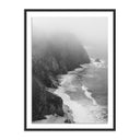 Verve Art EscapeBig Sur Ca by Wesley and Emma Teague - 18X24 Black Maple