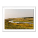 Where The Buffalo Roam by Wesley and Emma Teague - 32X24 White Maple