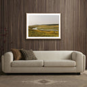 Where The Buffalo Roam by Wesley and Emma Teague - 40X30 Rustic Walnut