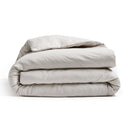 Aria Sable Duvet Cover - Sable Light Grey Queen