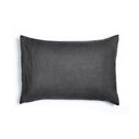 Luxe Haven Sable Sham Set Of 2 - Sable Dark Grey Queen