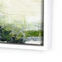 Aurelian Envision Green by Melanie Biehle - 40X40 White Maple Floater