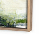 Aurelian Envision Green by Melanie Biehle - 48X48 White Oak Floater
