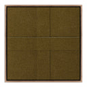 Aurelia Wwii by Karen Covey - 24X24 Rustic Walnut Floater