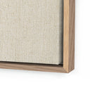Aurelia Beige No 1 by Karen Covey - 40X40 White Oak Floater