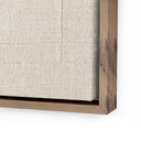 Veridien Boxed In by Karen Covey - 40X40 Rustic Walnut Floater