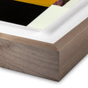 Luxe Haven Trajectory by Alyson Khan - 30X40 Rustic Walnut