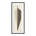 Artisan Leaf by Alyson Khan - 14X32 Black Maple