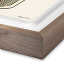 Dynamic Landscape Mining Operation by Alyson Khan - 18X24 Rustic Walnut