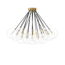 Celestial Cloud Chandelier - Burnished Brass