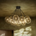 Luxe Cloud Chandelier - Black Gunmetal