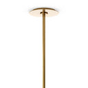 Aether Chandelier - Burnished Brass Marbled Matte Glass