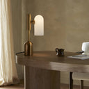 Luxe Odyssey Table Lamp - Burnished Brass